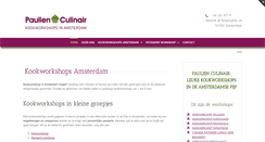 Desktop Screenshot of paulienculinair.nl