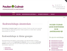 Tablet Screenshot of paulienculinair.nl